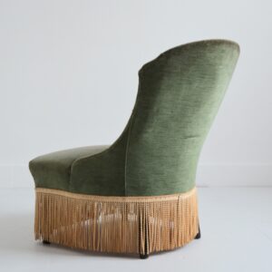 Fauteuil crapaud 1960 vintage 23