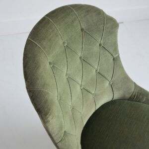 Fauteuil crapaud 1960 vintage 7