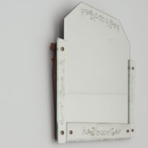 Miroir Art déco 1930 gravé vintage 8