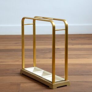 Porte parapluie laiton 1960 vintage 13