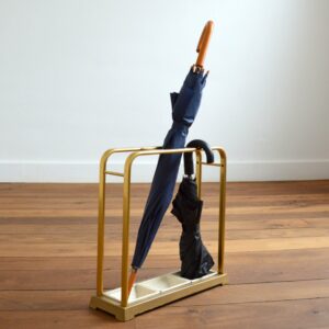 Porte parapluie laiton 1960 vintage 3