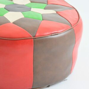 Pouf 1970 vintage 8
