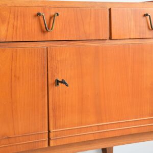 Coiffeuse pieds compas 1960 vintage 14