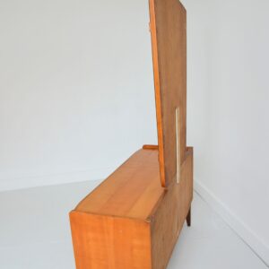 Coiffeuse pieds compas 1960 vintage 32