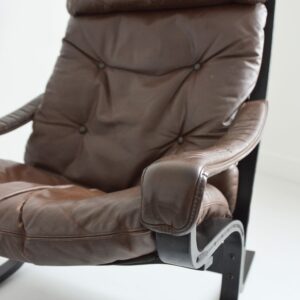 Fauteuil Siesta avec ottoman par Ingmar Relling pour Westnofa 1960 vintage 10