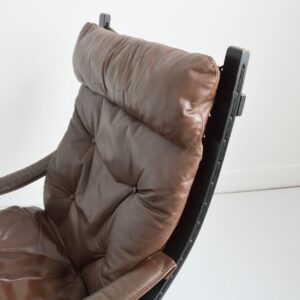 Fauteuil Siesta avec ottoman par Ingmar Relling pour Westnofa 1960 vintage 5