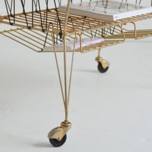 Table basse : Table d&rsquo;appoint 1950 vintage 9