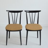 Paire de chaises Hollandaise scandinave 1950 vintage 1