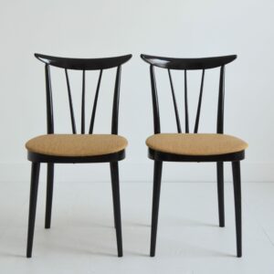 Paire de chaises Hollandaise scandinave 1950 vintage 2