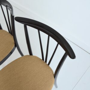 Paire de chaises Hollandaise scandinave 1950 vintage 9