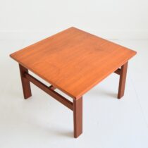 Table basse scandinave : Danoise teck 1960 vintage 1