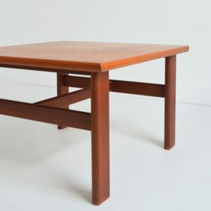 Table basse scandinave : Danoise teck 1960 vintage 17