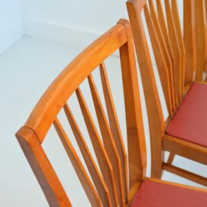 6 chaises 1960 vintage 14