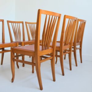 6 chaises 1960 vintage 22