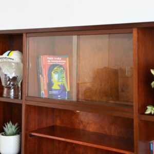 Bibliothèque : Meuble de rangement 1950 vintage 12