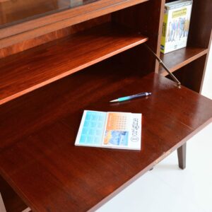 Bibliothèque : Meuble de rangement 1950 vintage 14