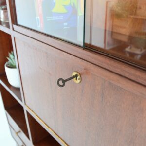 Bibliothèque : Meuble de rangement 1950 vintage 19