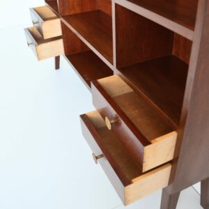 Bibliothèque : Meuble de rangement 1950 vintage 28