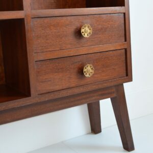 Bibliothèque : Meuble de rangement 1950 vintage 29