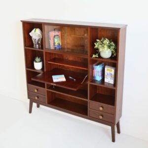 Bibliothèque : Meuble de rangement 1950 vintage 3