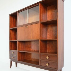 Bibliothèque : Meuble de rangement 1950 vintage 32