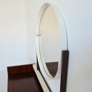 Coiffeuse placage palissandre de rio 1970 vintage 22