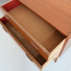 Commode scandinave teck 1960 vintage 12