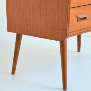 Commode scandinave teck 1960 vintage 17