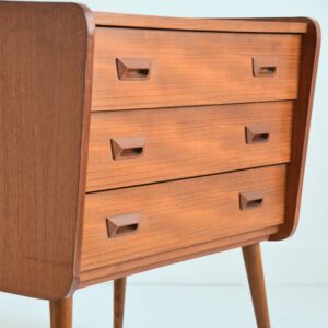 Commode scandinave teck 1960 vintage 18