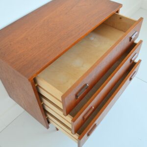 Commode scandinave teck 1960 vintage 20