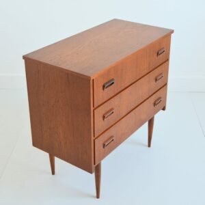 Commode scandinave teck 1960 vintage 21