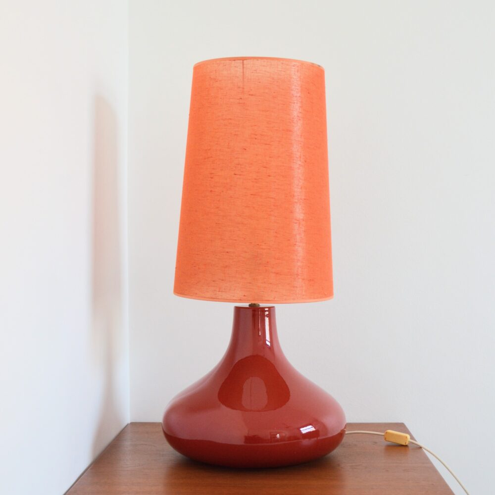 Grande lampe de table / Lampe de sol FDC Jacques MOLIN 1970s