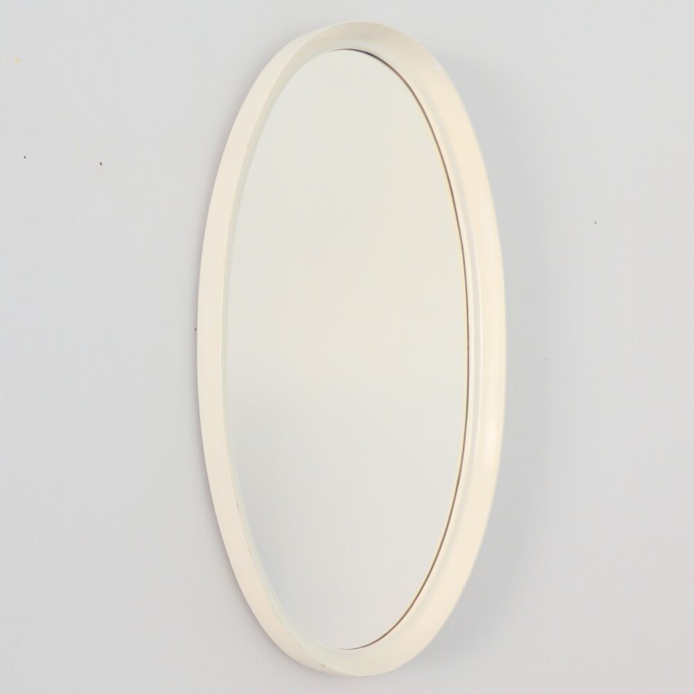 Miroir ovale vintage 1960s