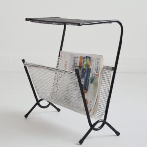 Porte revues en métal perforé Mathieu Mategot 1950 vintage 8