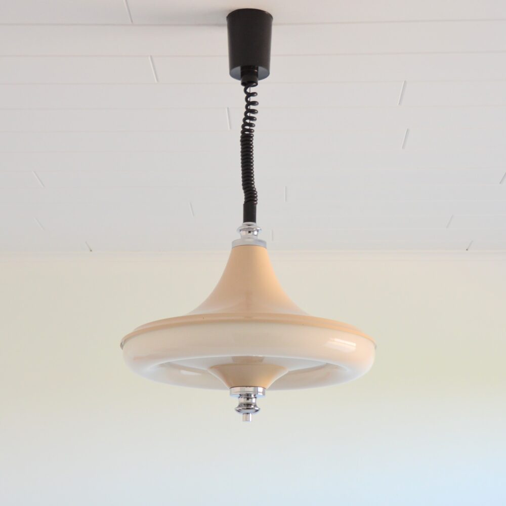 Suspension space age monte et baisse / extensible design 1970s