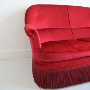 canapé : sofa crapaud 1930 Art déco vintage 10