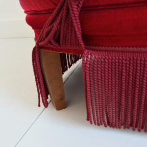 canapé : sofa crapaud 1930 Art déco vintage 15