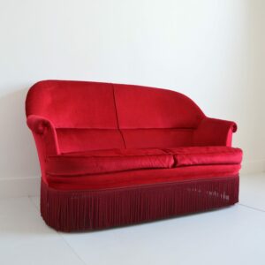 canapé : sofa crapaud 1930 Art déco vintage 16