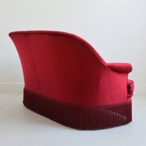 canapé : sofa crapaud 1930 Art déco vintage 27