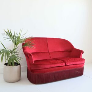 canapé : sofa crapaud 1930 Art déco vintage 5