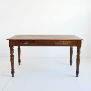 Ancienne : grande Table de ferme en chêne vintage 14