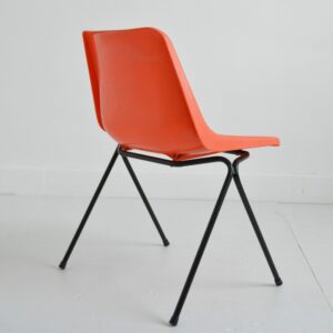 Chaises Robin day : tecno Milano : Italie 1960 vintage 21