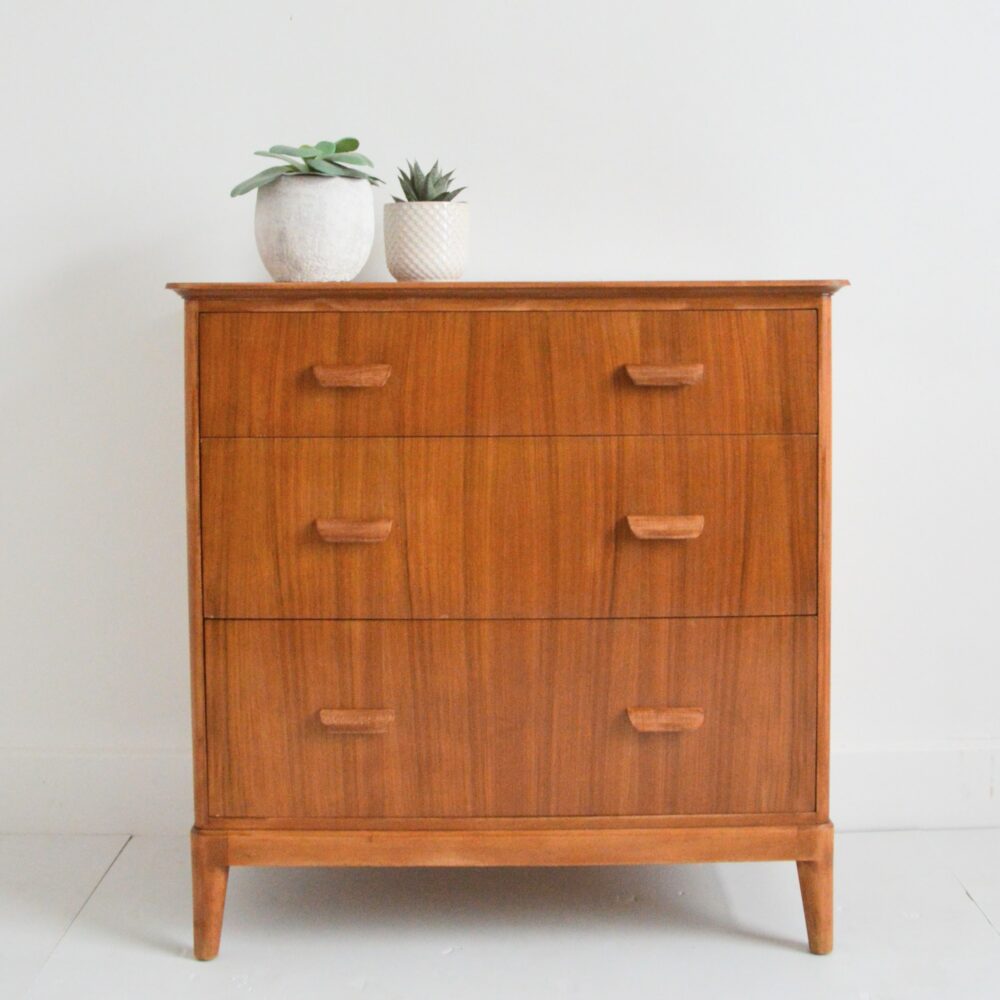 Commode scandinave teck vintage 1960