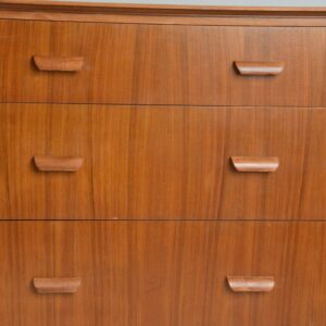 Commode scandinave teck massif 1960 vintage 24