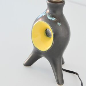 Lampe de chevet céramique Jouve – Vallauris 1950 vintage 7