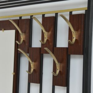 Vestiaire d&rsquo;entrée scandinave 1960 vintage 14