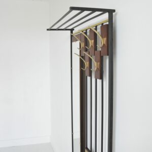 Vestiaire d&rsquo;entrée scandinave 1960 vintage 16