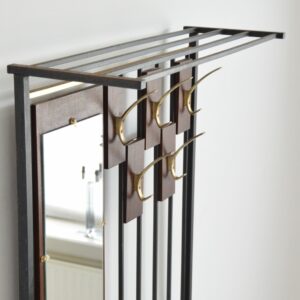 Vestiaire d&rsquo;entrée scandinave 1960 vintage 20