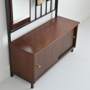 Vestiaire d&rsquo;entrée scandinave 1960 vintage 6