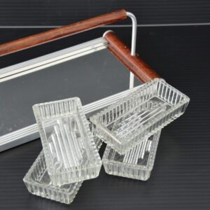 plateau apero : Service apéro art deco 1930 vintage 14